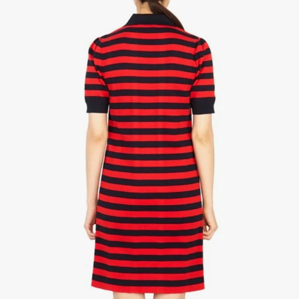 NEW W TAGS Gucci Striped Cotton Knit Polo Dress NEW WITH TAGS XL FITS LIKE A L - Picture 5 of 9